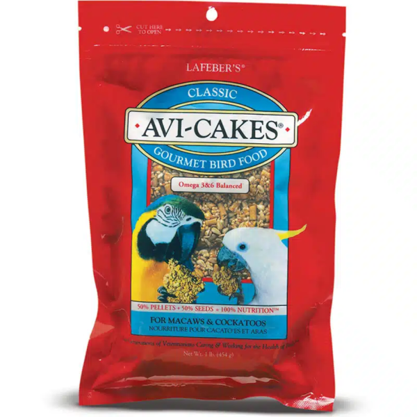 Macaw food AVI-CAKES® Gourmet Bird Food® Classic