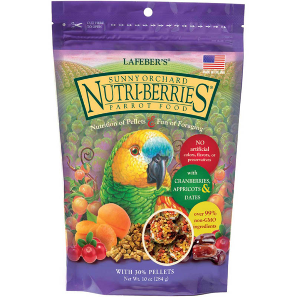 Nutri-Berries® Sunny Orchard Parrot Food