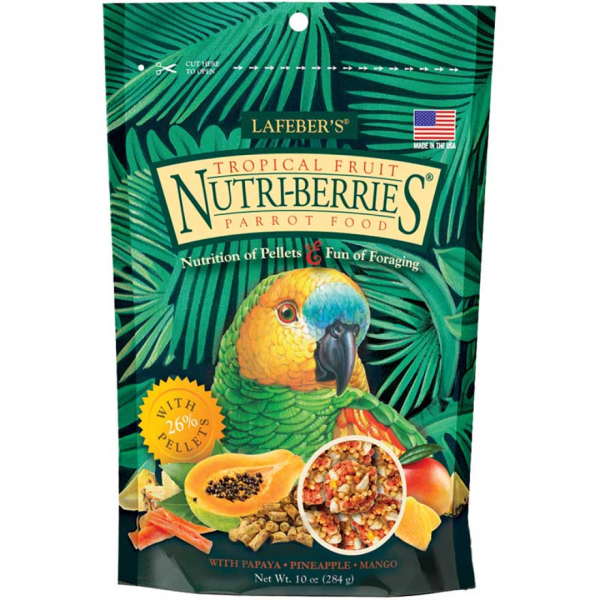 Nutri-Berries® Tropical Fruit Parrot Food