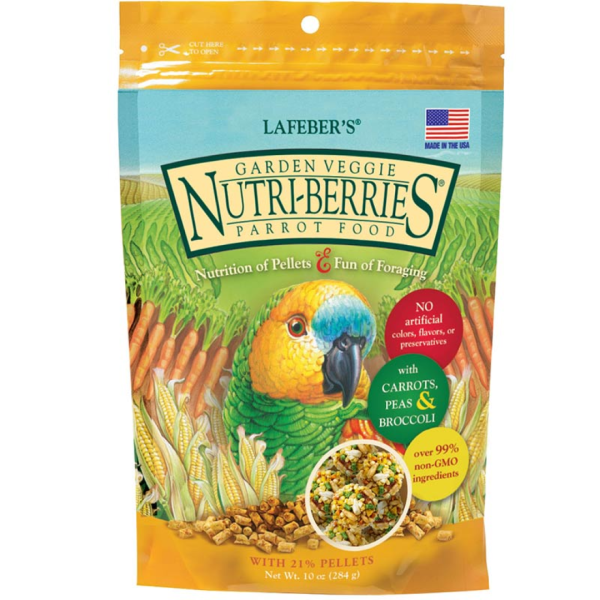 Nourriture pour perroquets aux légumes de jardin Nutri-Berries®