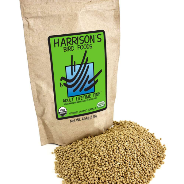 Nourriture à granules fins pour oiseaux Harrison’s Bird Foods® Adult Lifetime Fine®